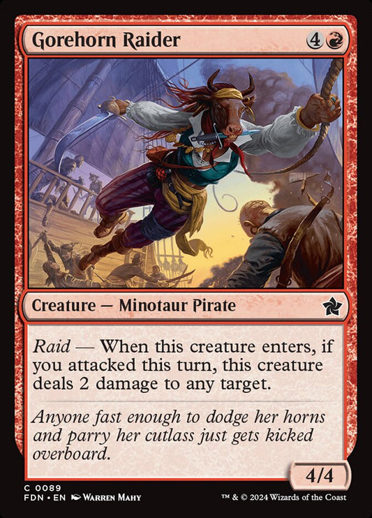 Gorehorn Raider Foil