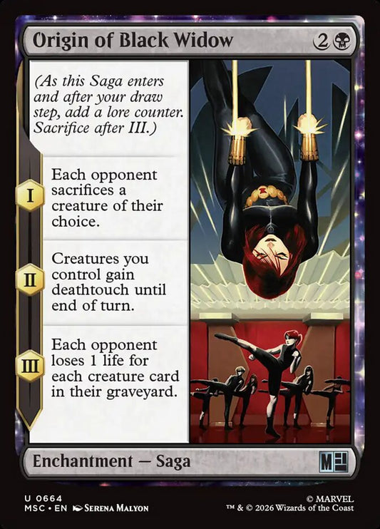 Origin of Black Widow Foil