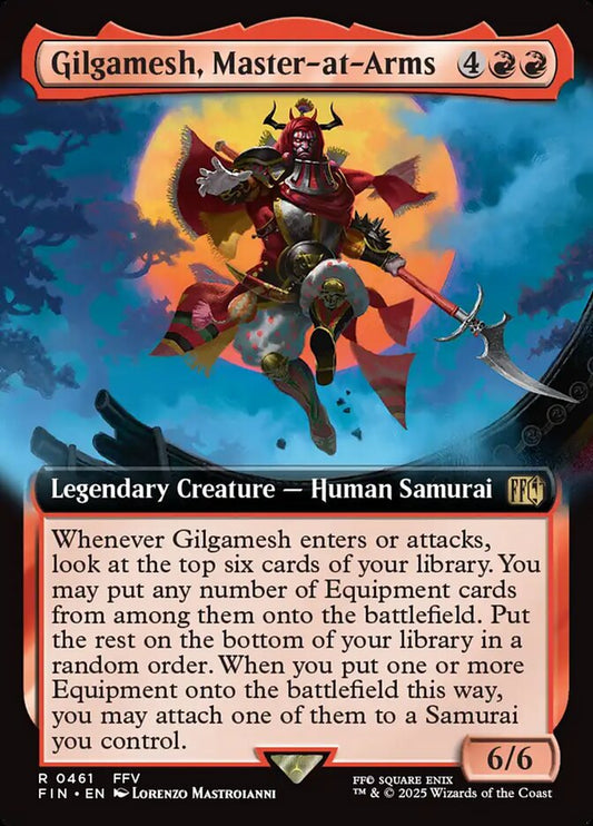 Gilgamesh, Master-at-Arms Extended Art