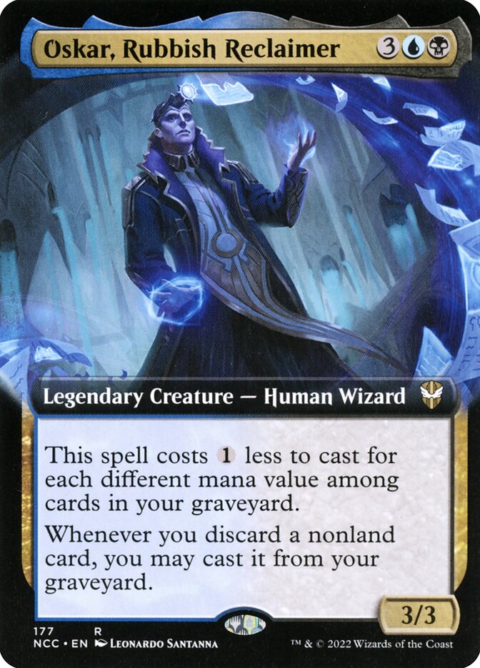 Oskar, Rubbish Reclaimer Extended Art