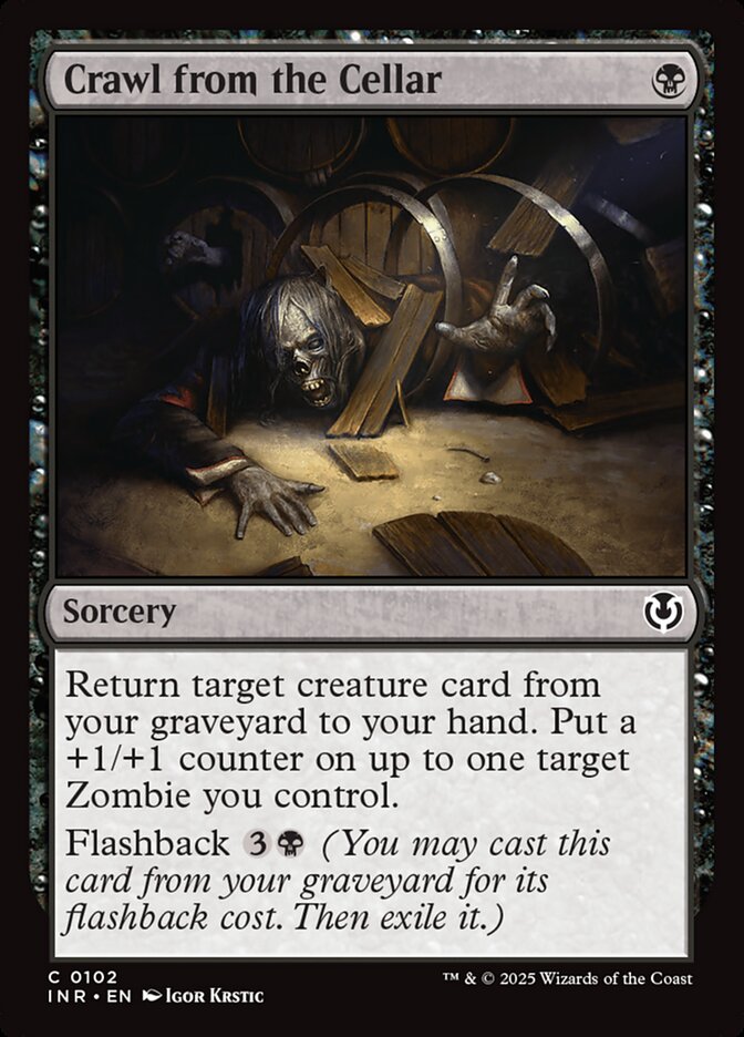 Crawl from the Cellar Foil