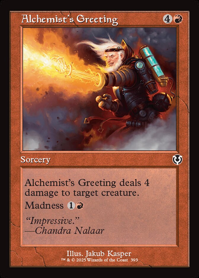 Alchemist's Greeting Retroframe