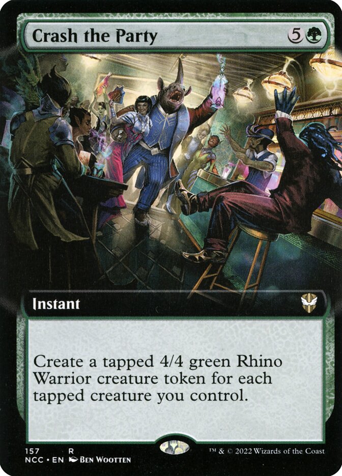 Crash the Party Extended Art