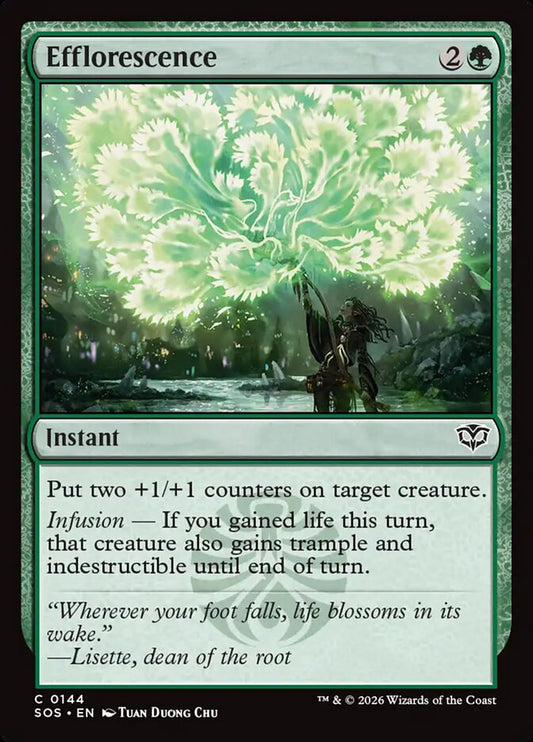 Efflorescence Foil