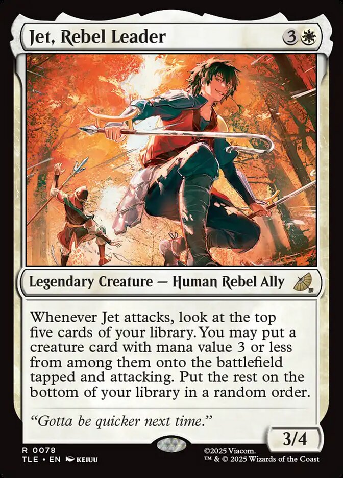 Jet, Rebel Leader Foil