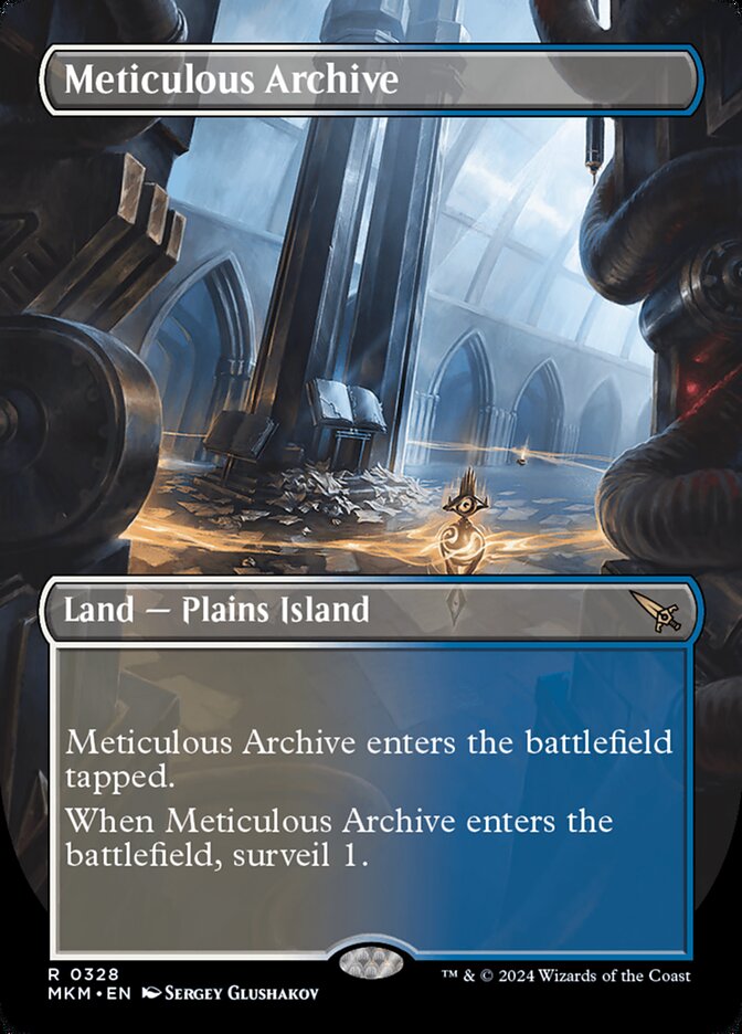 Meticulous Archive Borderless