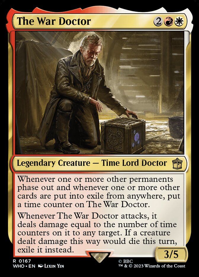 The War Doctor Foil