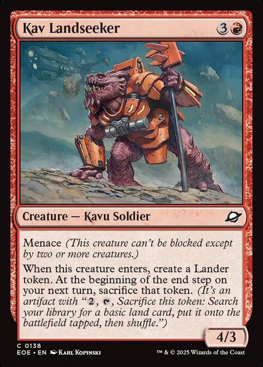Kav Landseeker Foil