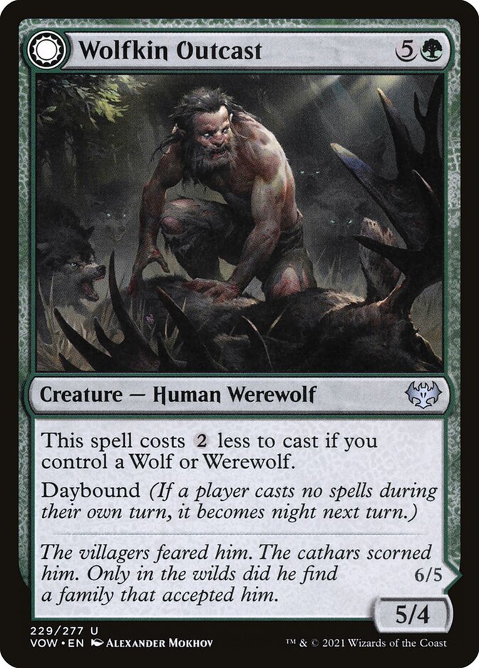 Wolfkin Outcast // Wedding Crasher Foil