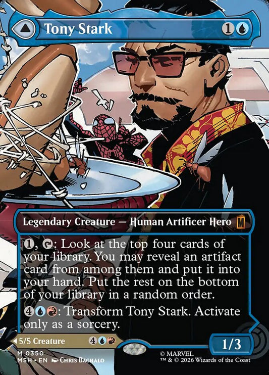 Tony Stark // The Invincible Iron Man Borderless Scene