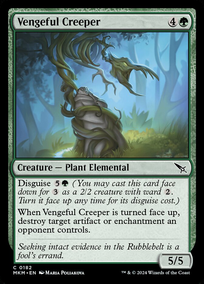 Vengeful Creeper Foil