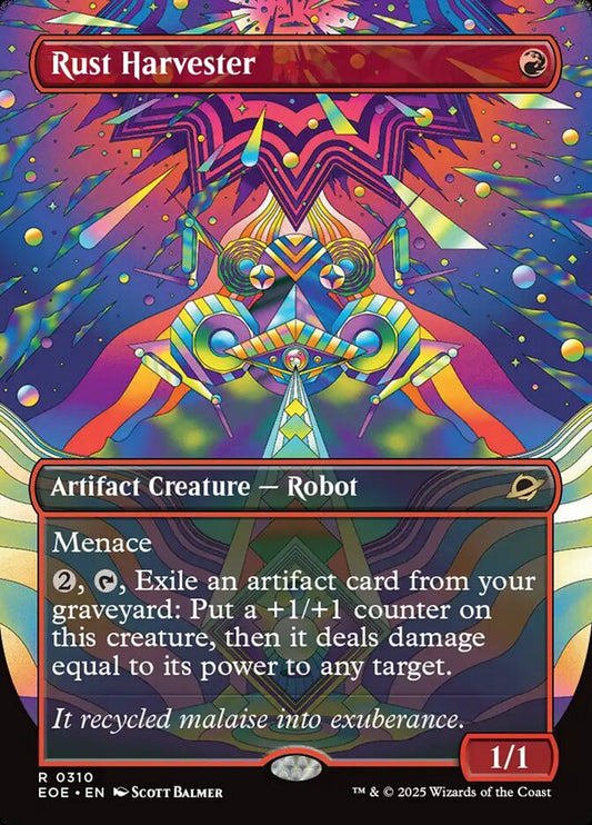 Rust Harvester Borderless Foil