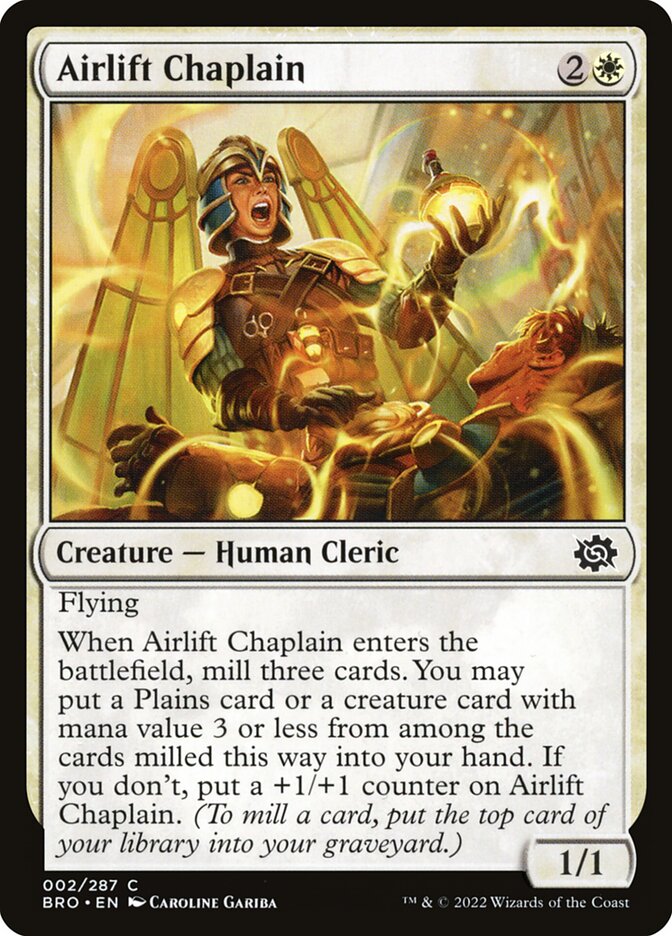 Airlift Chaplain Foil