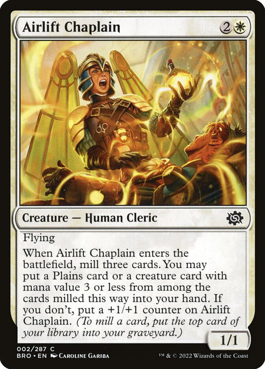 Airlift Chaplain Foil