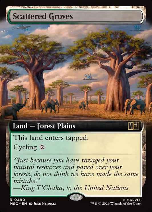 Scattered Groves Extended Art