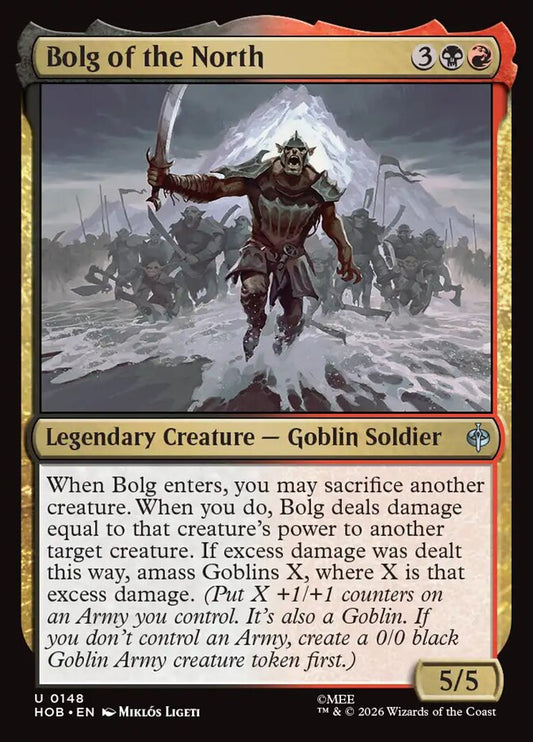 Bolg of the North Foil