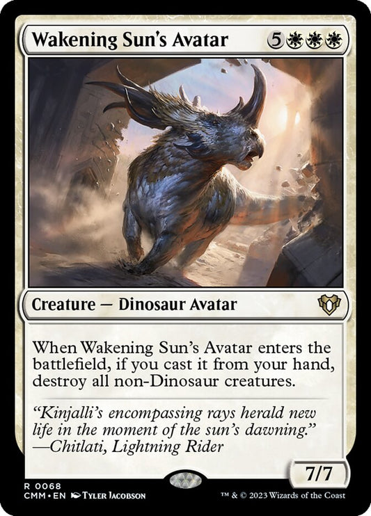 Wakening Sun's Avatar Foil
