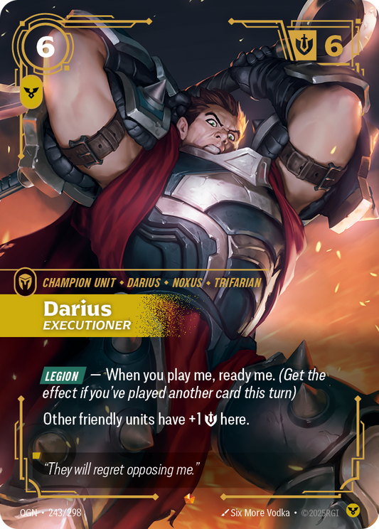 Darius, Executioner Foil