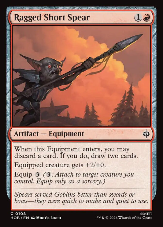 Ragged Short Spear Foil