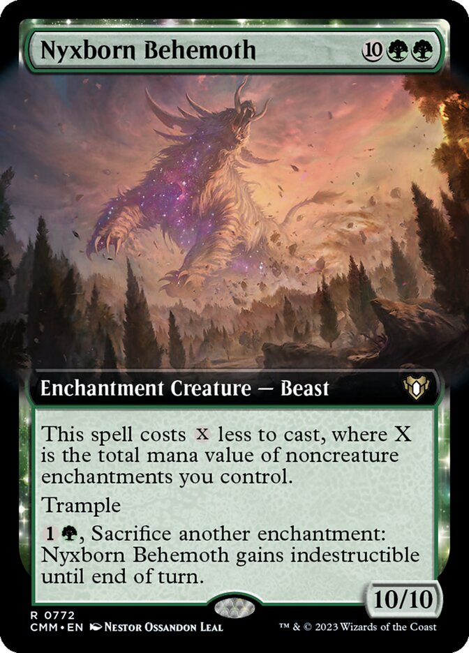 Nyxborn Behemoth Extended Art
