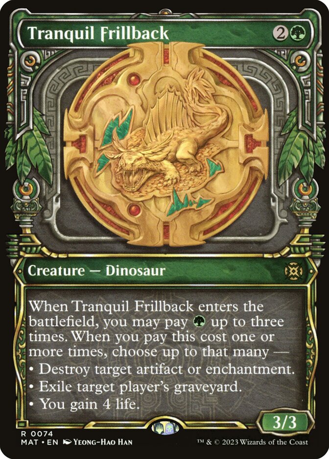 Tranquil Frillback Showcase