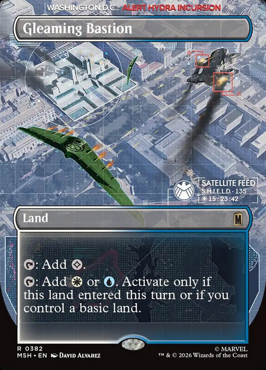 Gleaming Bastion Borderless