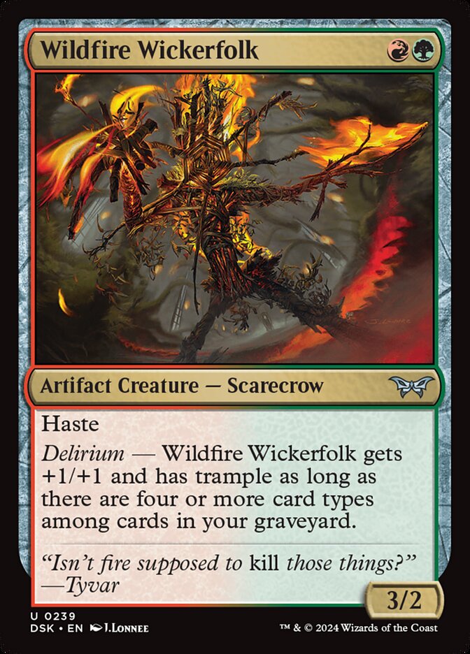Wildfire Wickerfolk Foil