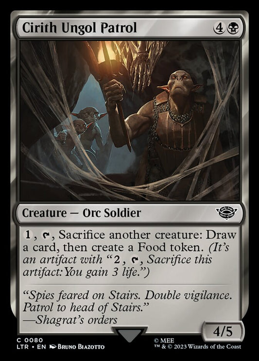 Cirith Ungol Patrol Foil