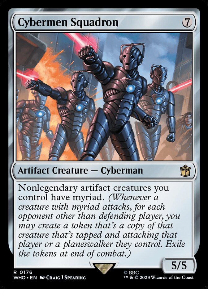 Cybermen Squadron Foil