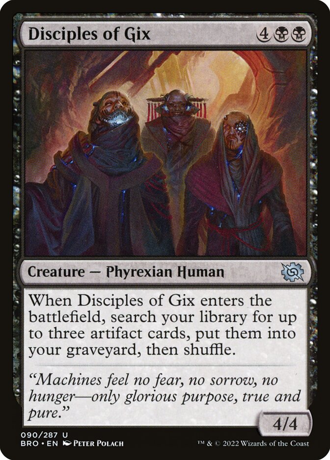 Disciples of Gix Foil