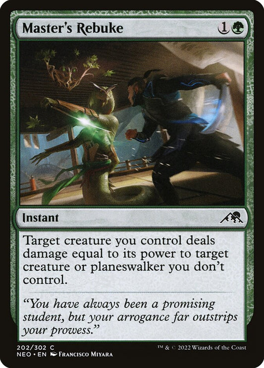 Master's Rebuke Foil