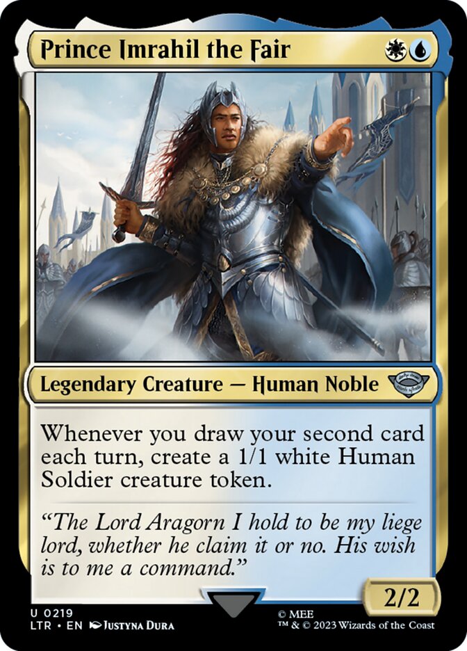 Prince Imrahil the Fair Foil