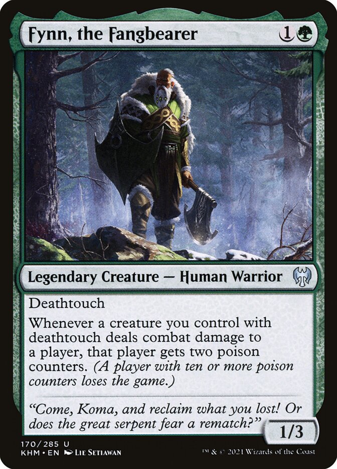 Fynn, the Fangbearer Foil