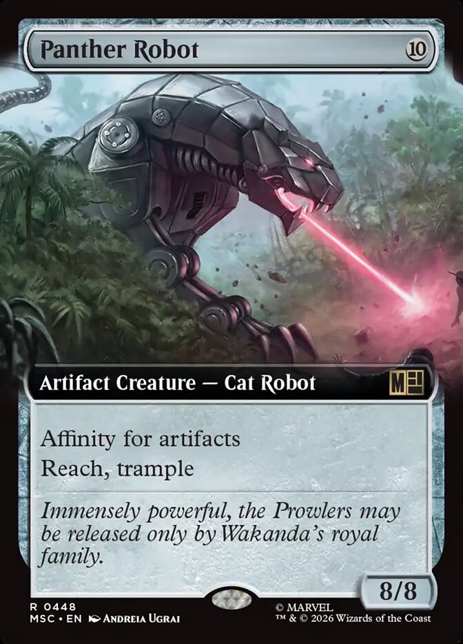 Panther Robot Extended Art