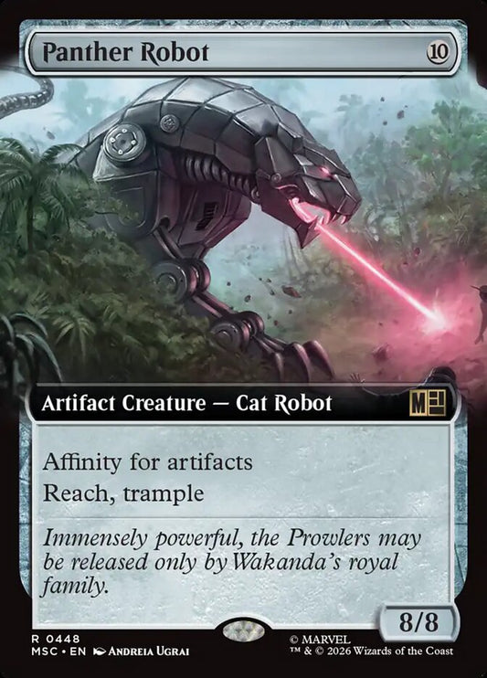 Panther Robot Extended Art