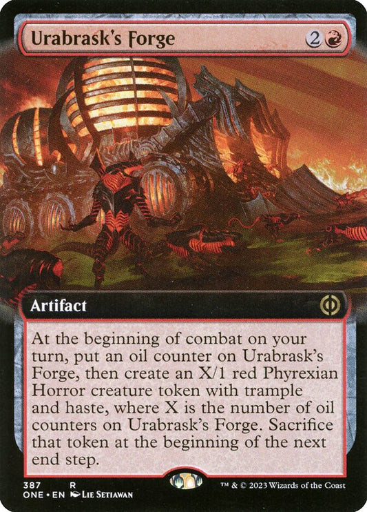 Urabrask's Forge Extended Art