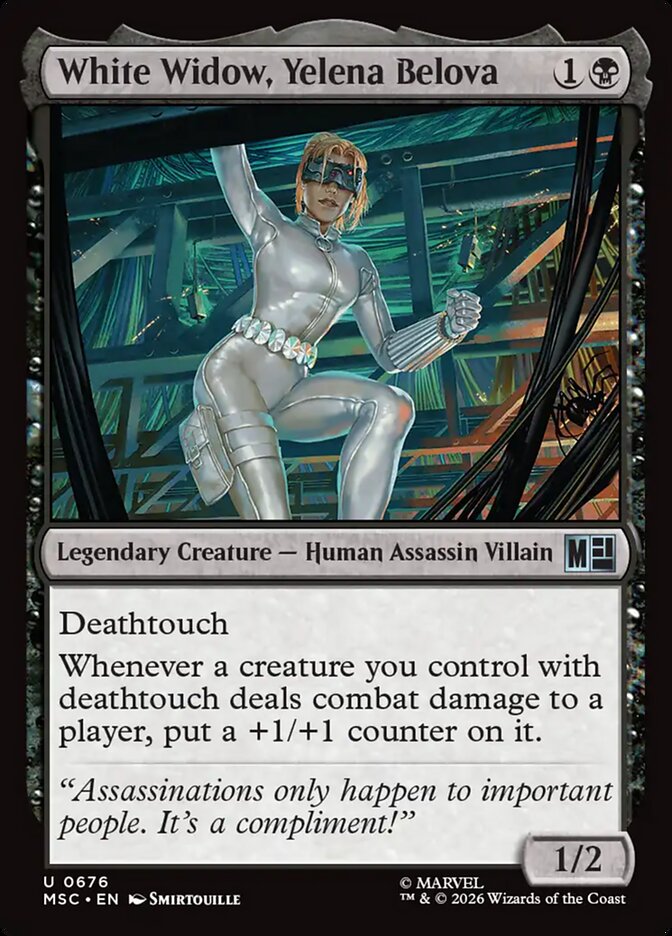 White Widow, Yelena Belova Foil