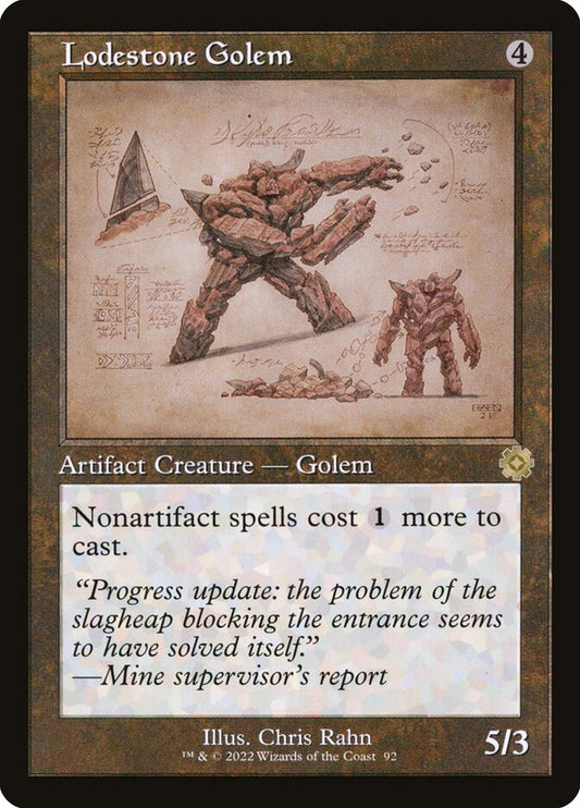Lodestone Golem Retro Frame