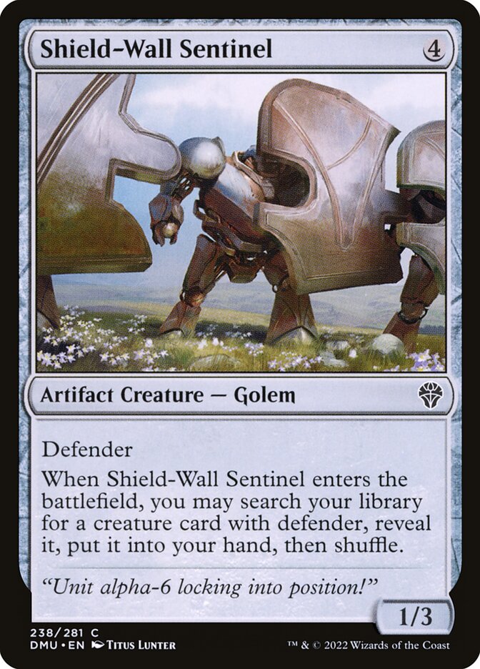 Shield-Wall Sentinel Foil