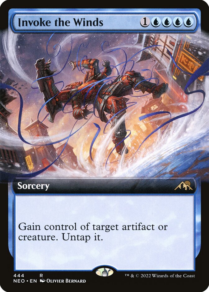 Invoke the Winds Extended Art