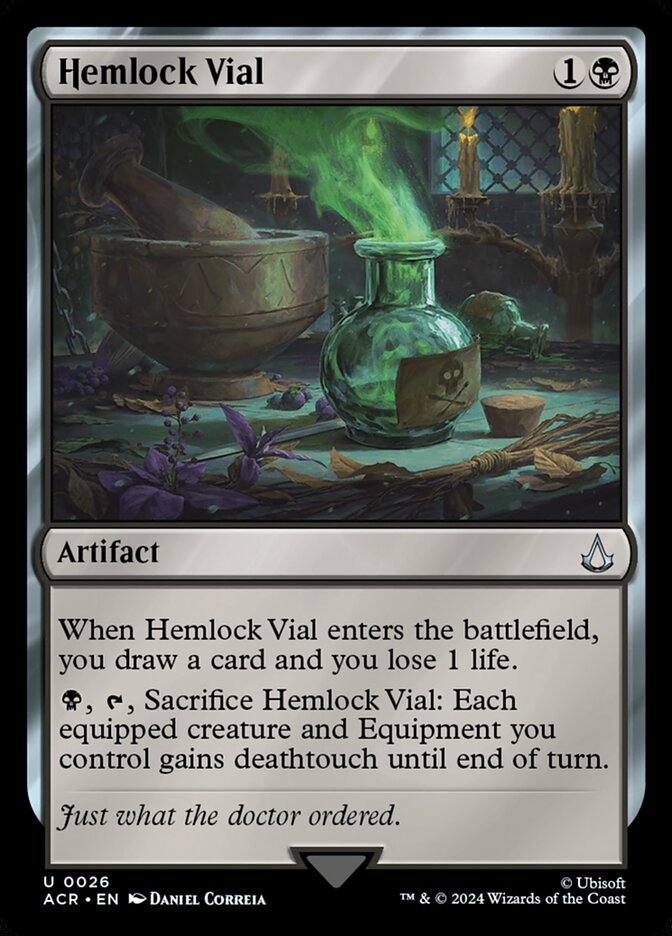 Hemlock Vial Foil