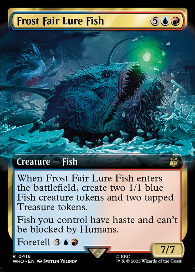 Frost Fair Lure Fish Extended Art Foil