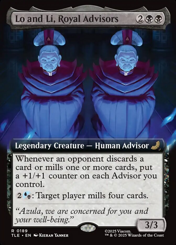 Lo and Li, Royal Advisors Extended Art