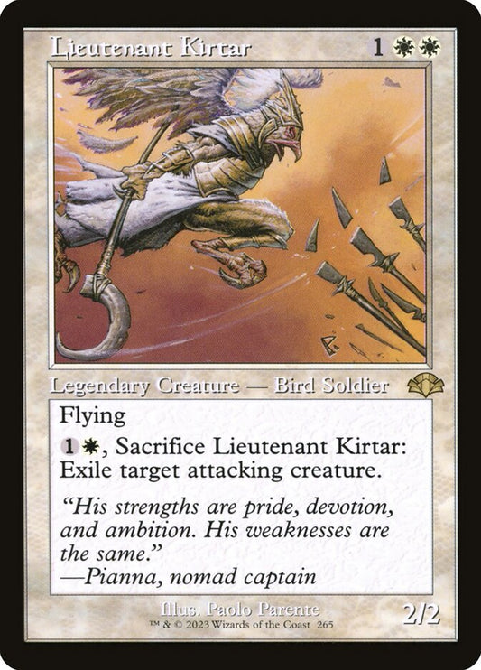 Lieutenant Kirtar Old Frame Foil