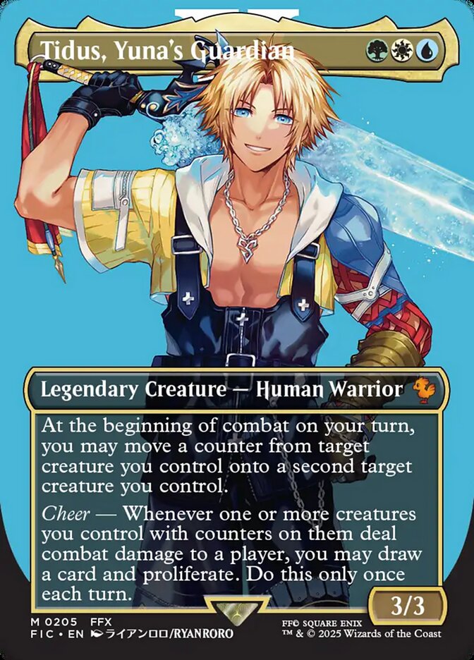 Tidus, Yuna's Guardian Borderless