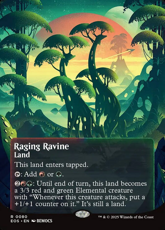 Raging Ravine Poster Stellar Sights