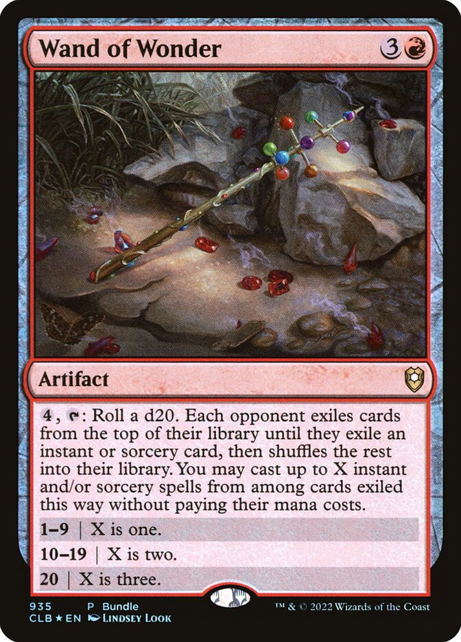 Wand of Wonder Foil