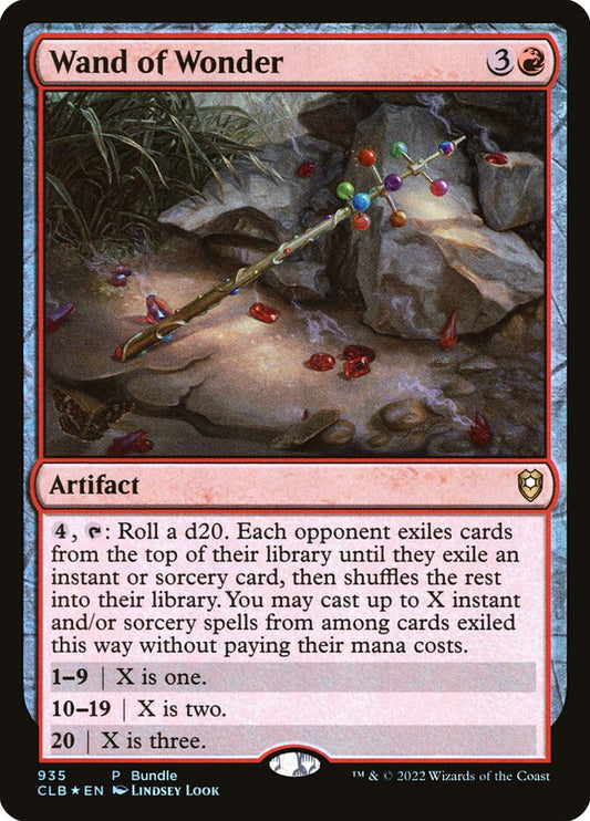 Wand of Wonder Foil