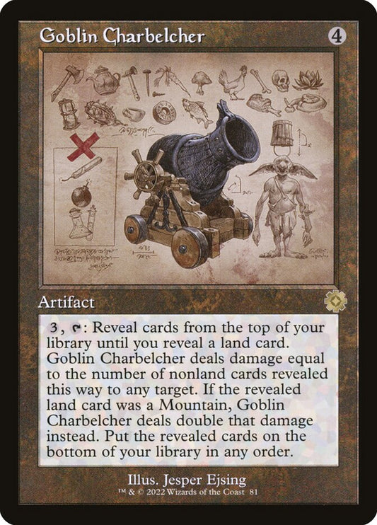 Goblin Charbelcher Retro Frame Foil