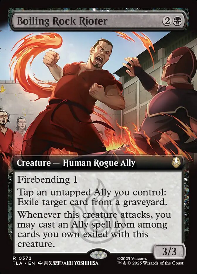 Boiling Rock Rioter Extended Art